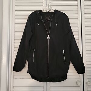 Calvin Klein Hooded Cross Back Performance Jacket